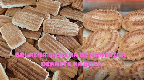 Bolacha De Manteiga Caseira - Bolacha caseira de manteiga simples fácil de fazer e uma delicia! - YouTube