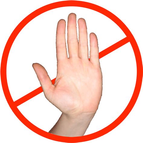 Download Sign Stop Png - Hand Stop Sign Png, Transparent Png - vhv