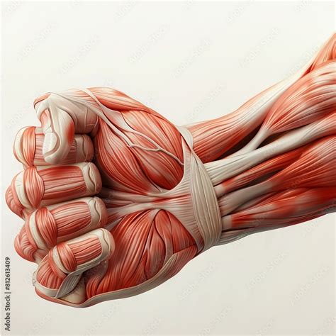 human hand   complex structure  bones muscles tendons