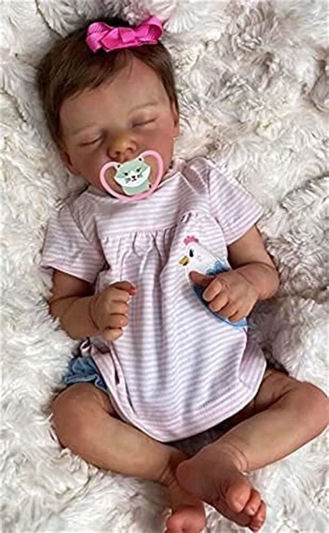Bebe Reborn Mole Silicone, Boneca Bebe Reborn 18 Polegadas Vinil ...
