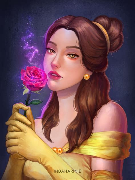ArtStation - Belle | Disney Princess Fan Art