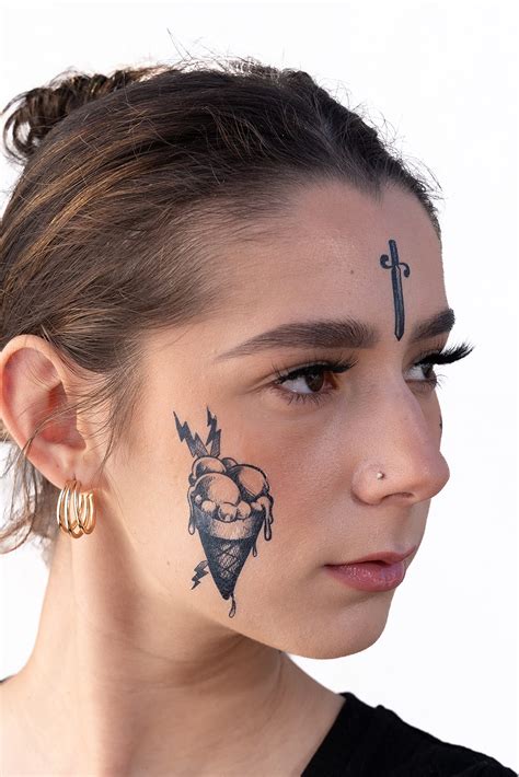 Fake Face Tattoos