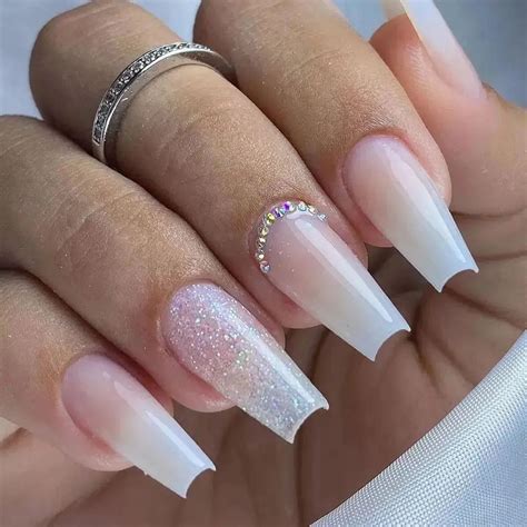 Unhas Cor Clara Decorada - Unha Decorada Clara - Unha Decorada Simples