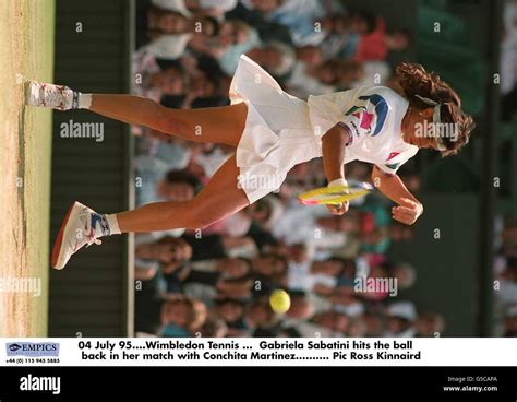 Gabriela Sabatini Stock Photo: 106607378 - Alamy