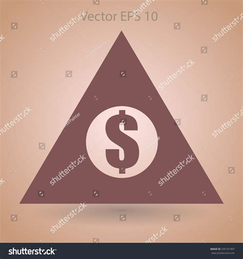 top financial pyramid vector illustration stock vector royalty