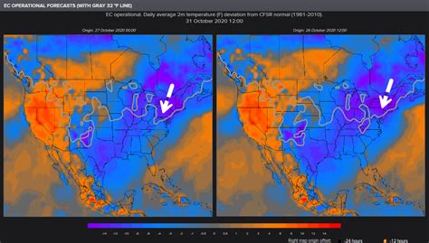 Map Shows Arctic Blast Sweeping Across The US | Zero Hedge
