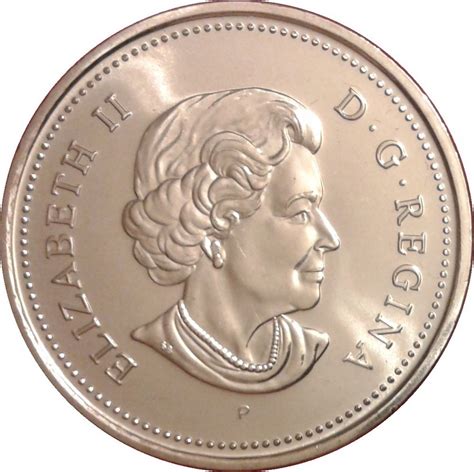50 Canadian Cents Coin - Foreign Currency