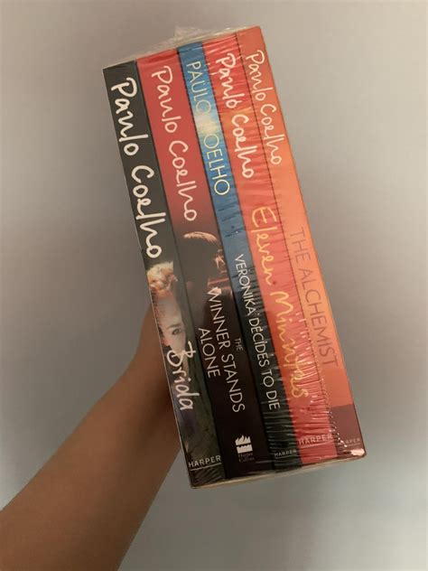 Paulo Coelho Book Set (sealed) on Carousell