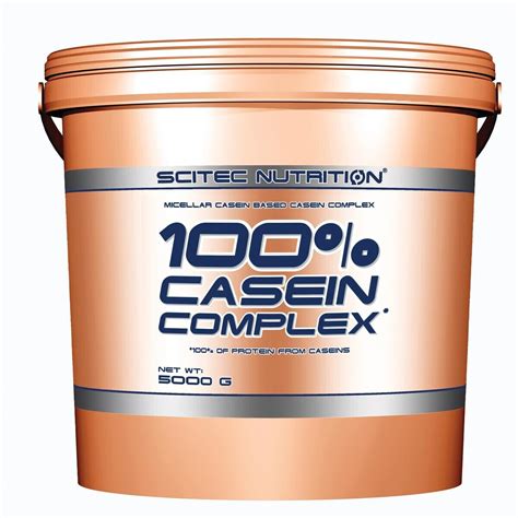 Scitec Nutrition 100% Casein Complex 5000g Eimer Belgische Schokolade ...