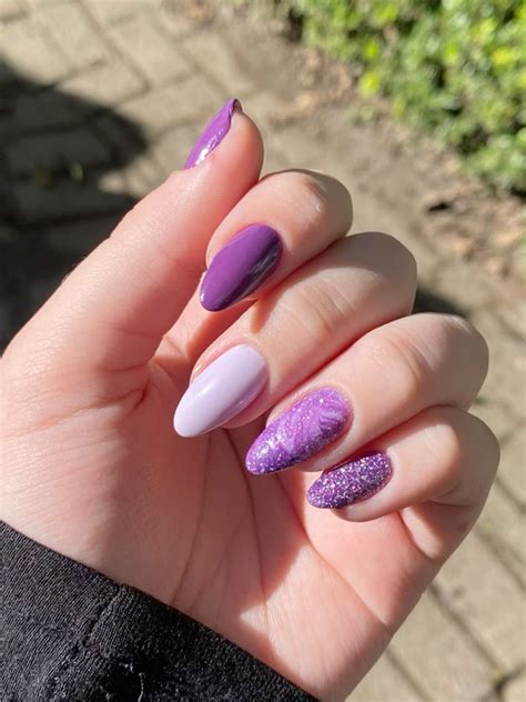 Inspiração De Unha Roxa - Inspiracao De Unhas Roxas