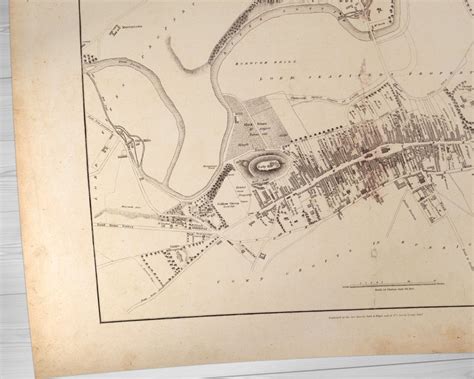 Old Map of Elgin Old Map Print Elgin Old Map Elgin - Etsy