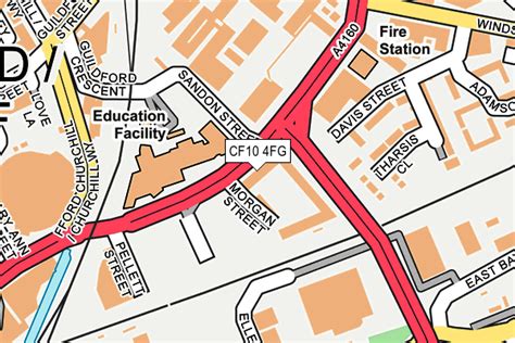 CF10 4FG maps, stats, and open data