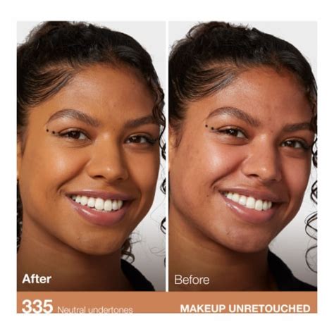 Maybelline Fit Me Matte + Poreless Liquid Foundation 335 Classic Tan, 1 ...