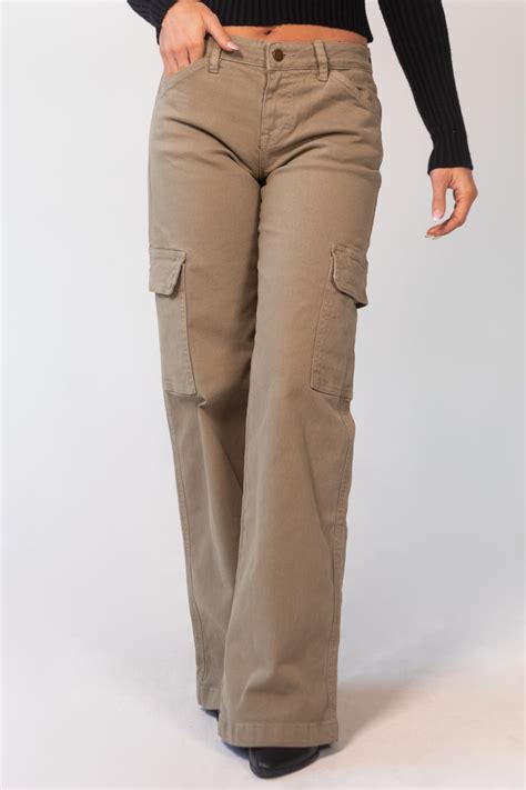 Cargo Jeans | Lime Lush Boutique