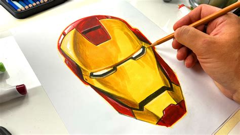 draw iron man advanced art  kids hub
