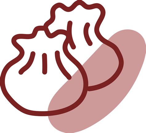 Sabrosos dumplins, ilustración, vector sobre fondo blanco. 13490574