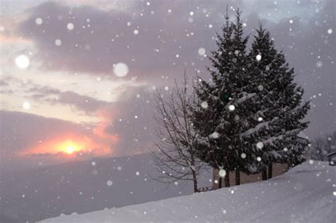 Nevicata natalizia
