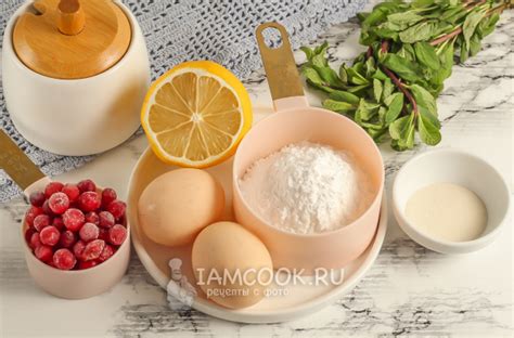 Клюквенный зефир — рецепт с фото пошагово
