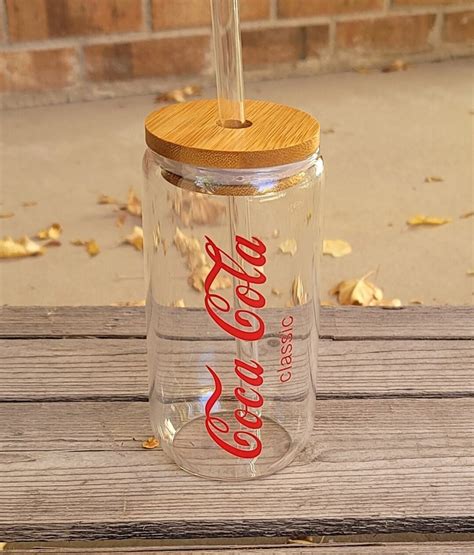 Coca Cola Can Shaped Glass - Etsy