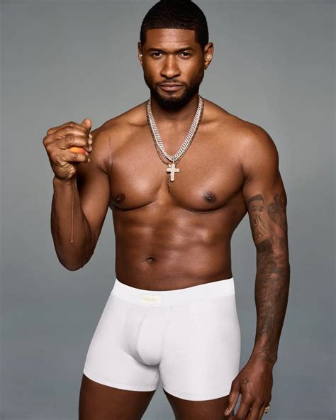 Usher teams up with Skims Mens for new campaign and album release
