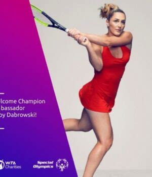 WTA STAR GABY DABROWSKI NAMED 'SPECIAL OLYMPICS CHAMPION AMBASSADOR ...