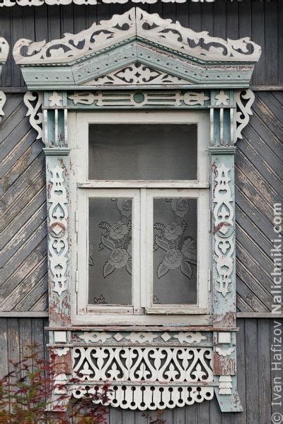 Резной наличник из Шуи №16 | Оконные наличники, Народная архитектура ...