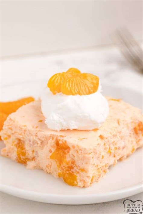 ORANGE JELLO SALAD - Butter with a Side of Bread