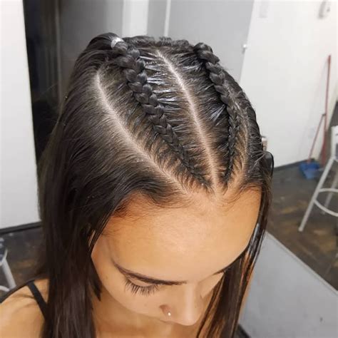 Trança Topo Cabelo Liso