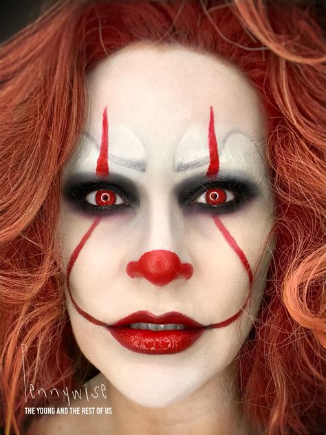 Pennywise | Scary clown makeup, Special effects makeup, Clown face paint