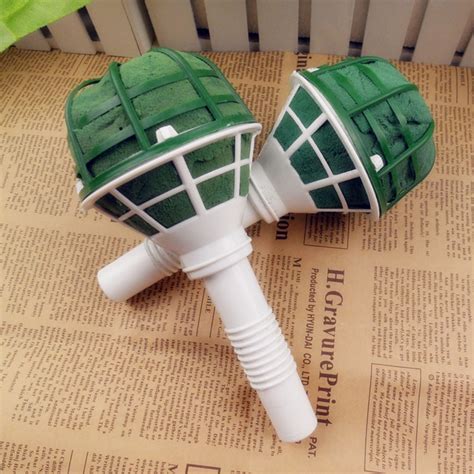 goohochy floral handle bouquet base  wedding decorations  green