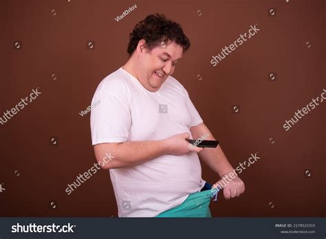 Funny Situations Fat Man Stock Photo 2179523315 | Shutterstock