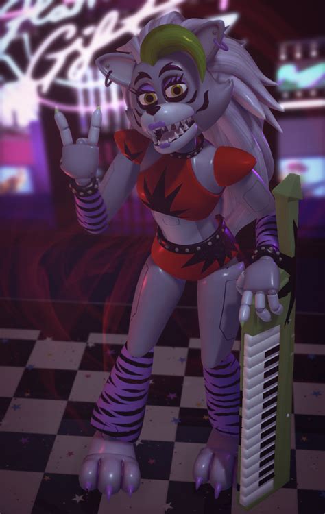 [MikuMikuDance|MMD] G Roxy [FNAF Security Breach] by AngelinaSchmidt on