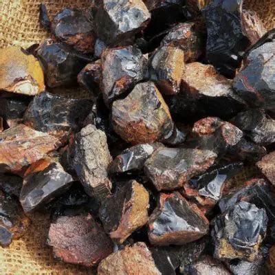 For Sale: Raw Black Onyx Stone - Raw Onyx Stone (0.5"