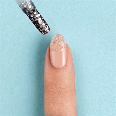 Wedding Nail Ideas: Glitter Tips | Superdrug