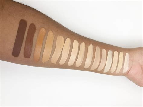 Tarte Shape Tape Foundation Swatches | PS Beauty