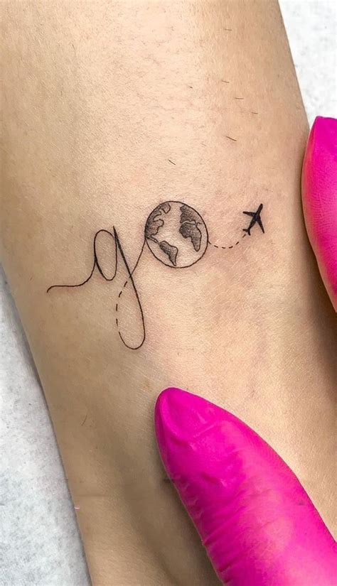 Unique and aesthetic travel tattoo ideas for women – Artofit