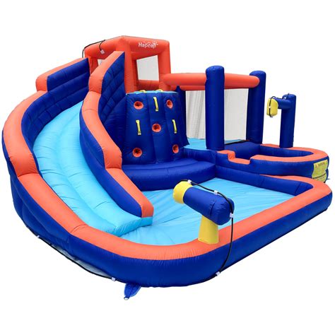 Amazon.com: HapCap 14 ft x 12 ft Inflatable Bounce House Water Slide