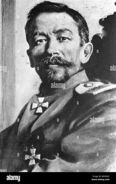 Russian general Lavr Kornilov Stock Photo - Alamy