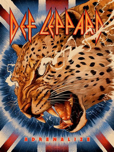 Def Leppard - Adrenalize Digital Art by Jack Davies - Pixels
