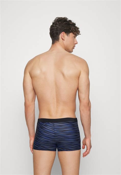 Speedo VALMILTON - Badehose Pants - black/ammonite blu/dapple grey ...