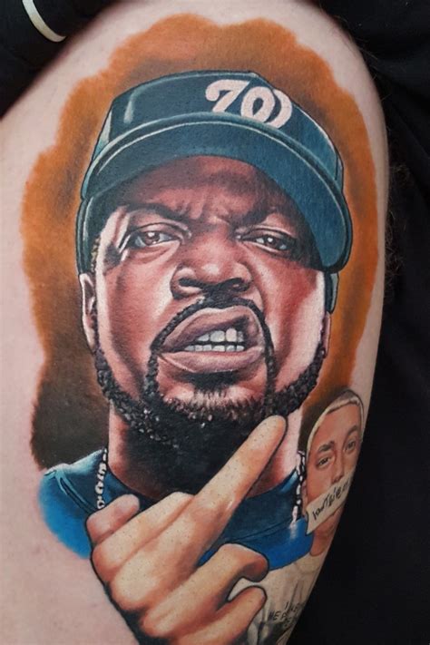 Ice Cube Tattoos