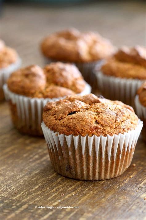 Vegan Gluten free Banana Muffins - Vegan Richa