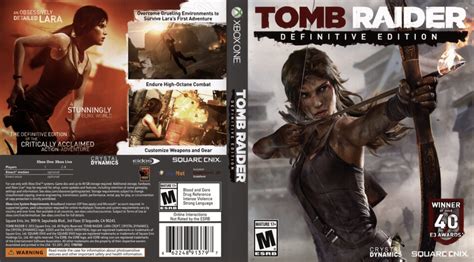 Tomb Raider Definitive Edition dvd cover (2013) USA XBOX ONE