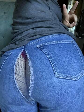 Girls Big Butt rips jeans by thomasthetrain1940 on DeviantArt
