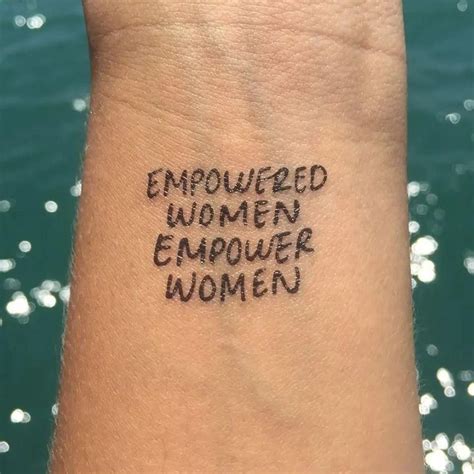 empowered women empower women tattoo empowerment tattoo empowering