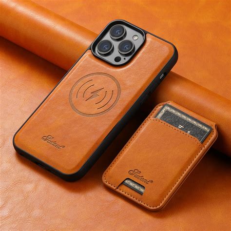 Car Magnetic Wireless Charge Case For iPhone 16 15 Pro Max 12 13 14 Pro ...