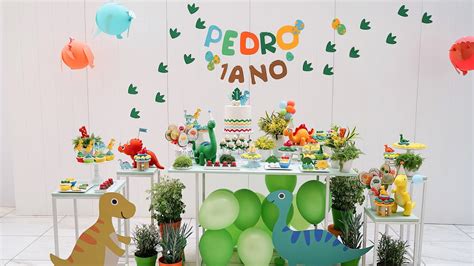 Festa Dino Baby #dinoparty - YouTube