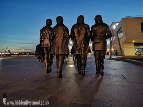 Four lads walking into the sunset - a different view of the Beatles