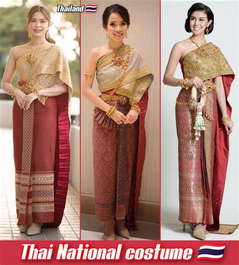 thai national costume sabai thai culture chudthai