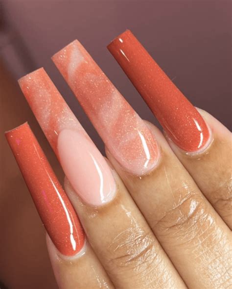 60+ Stunning Burnt Orange Nails Designs Ready for Fall